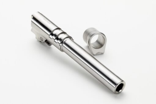 drop in 1911 barrel 9mm w n ramped 5 stainless w bushing link and pin